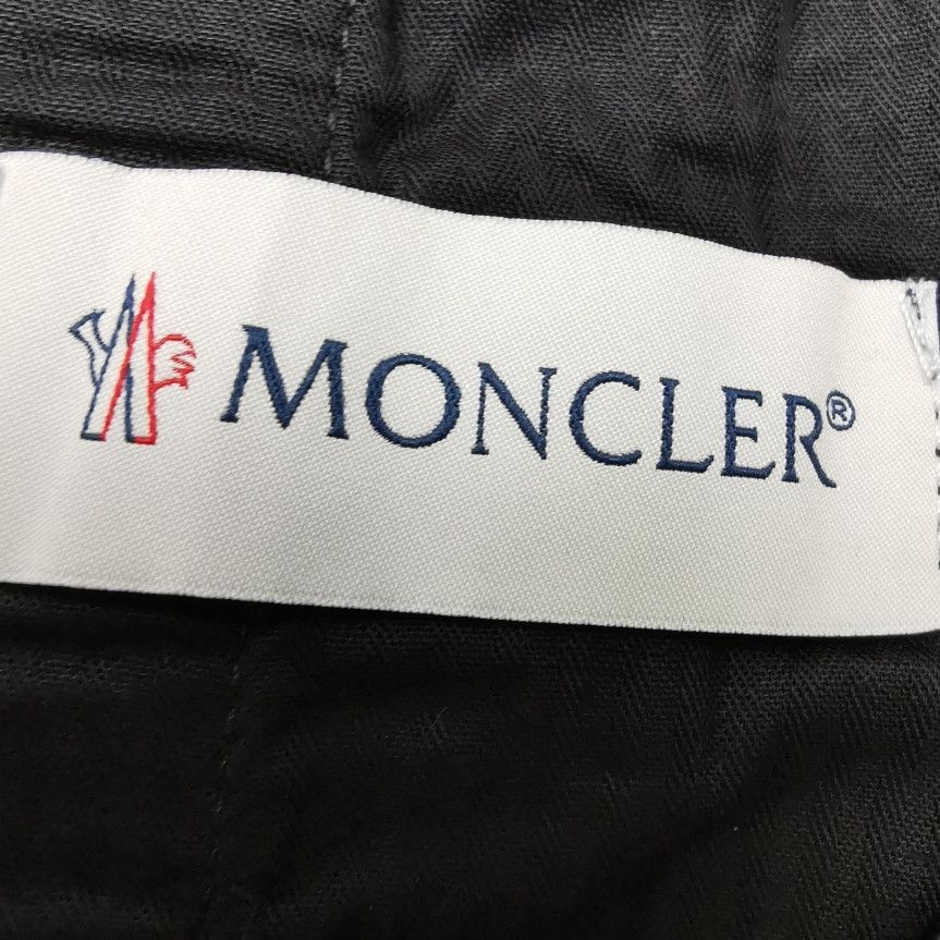 Moncler Moncler Solid Black Straight-Leg Pants Size 46 Size US 36 / EU 52 - 11 Thumbnail