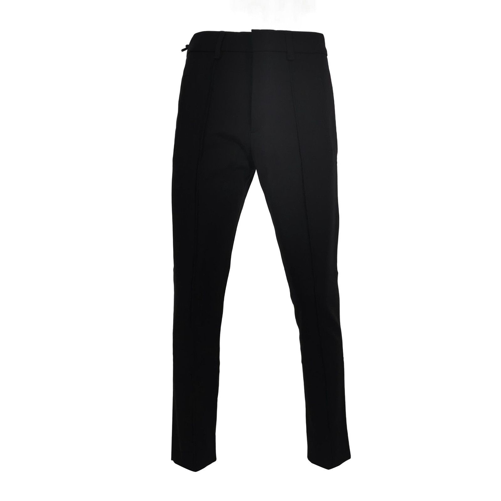 Moncler Moncler Solid Black Straight-Leg Pants Size 46 Size US 36 / EU 52 - 2 Thumbnail
