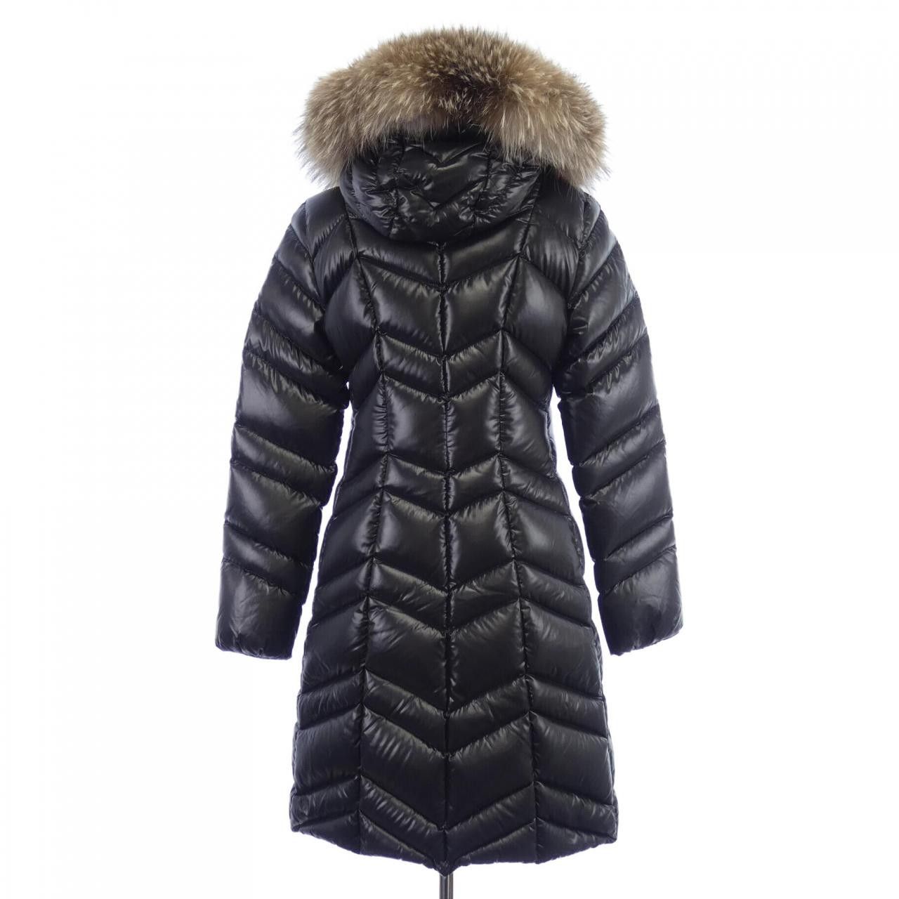 Moncler Moncler Moncler FULMAR Blue Frost Fox Down Coat Natural Material Outerwear FULMAR DUTY FREE for USA Size ONE SIZE - 2 Thumbnail