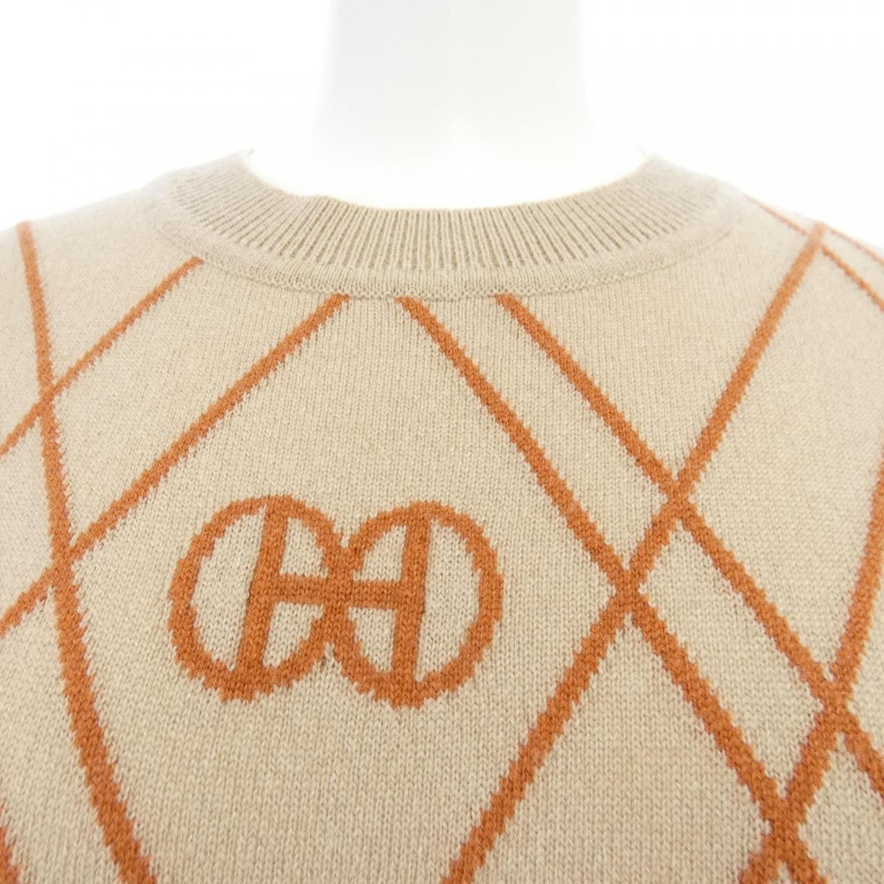 Hermes Hermes Hermès RoundH Cashmere Dress 38 Others Dresses DUTY FREE for USA Size ONE SIZE - 5 Thumbnail