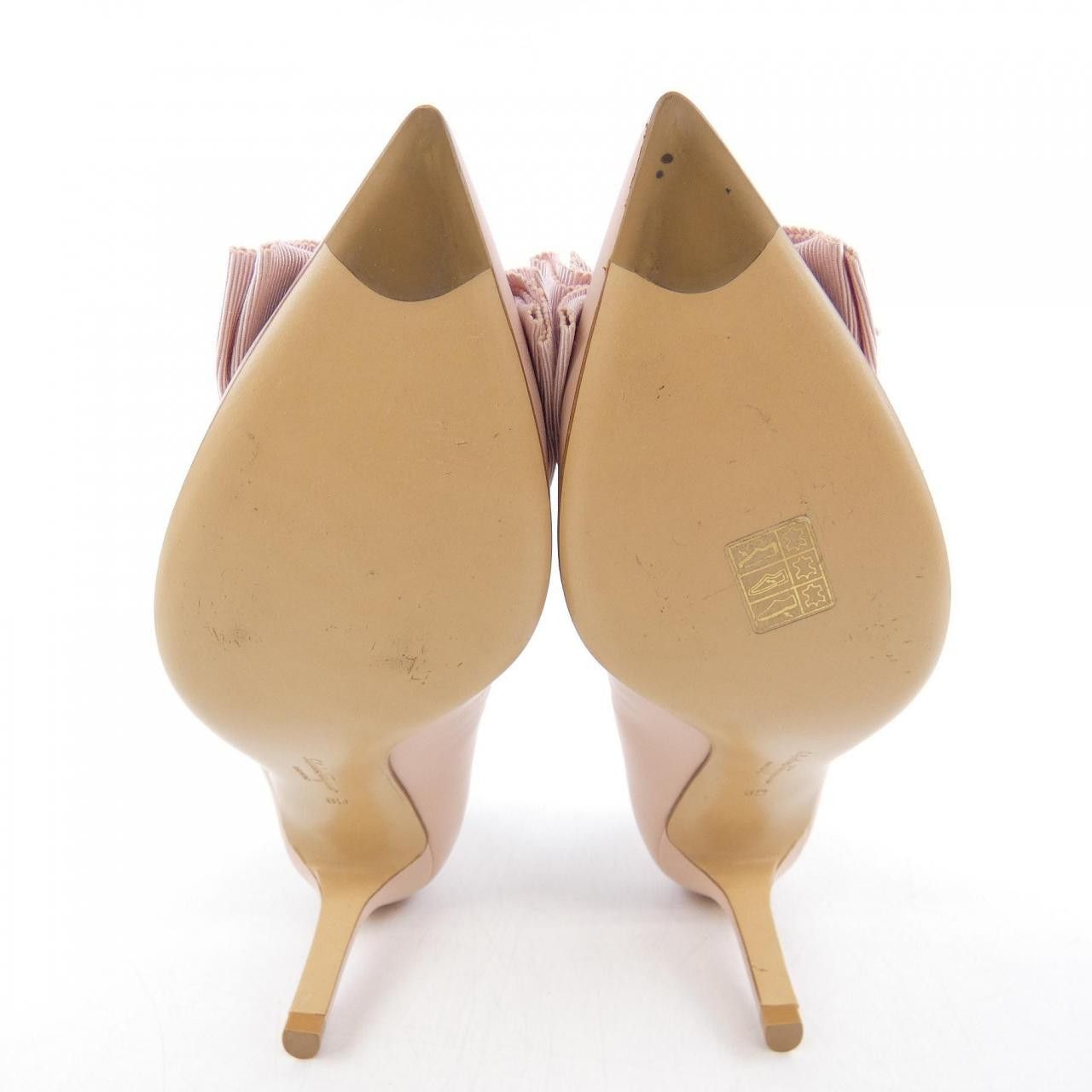 Salvatore Ferragamo Salvatore Ferragamo Salvatore Ferragamo Leather Pumps Leather Shoes DUTY FREE for USA Size ONE SIZE - 4 Thumbnail