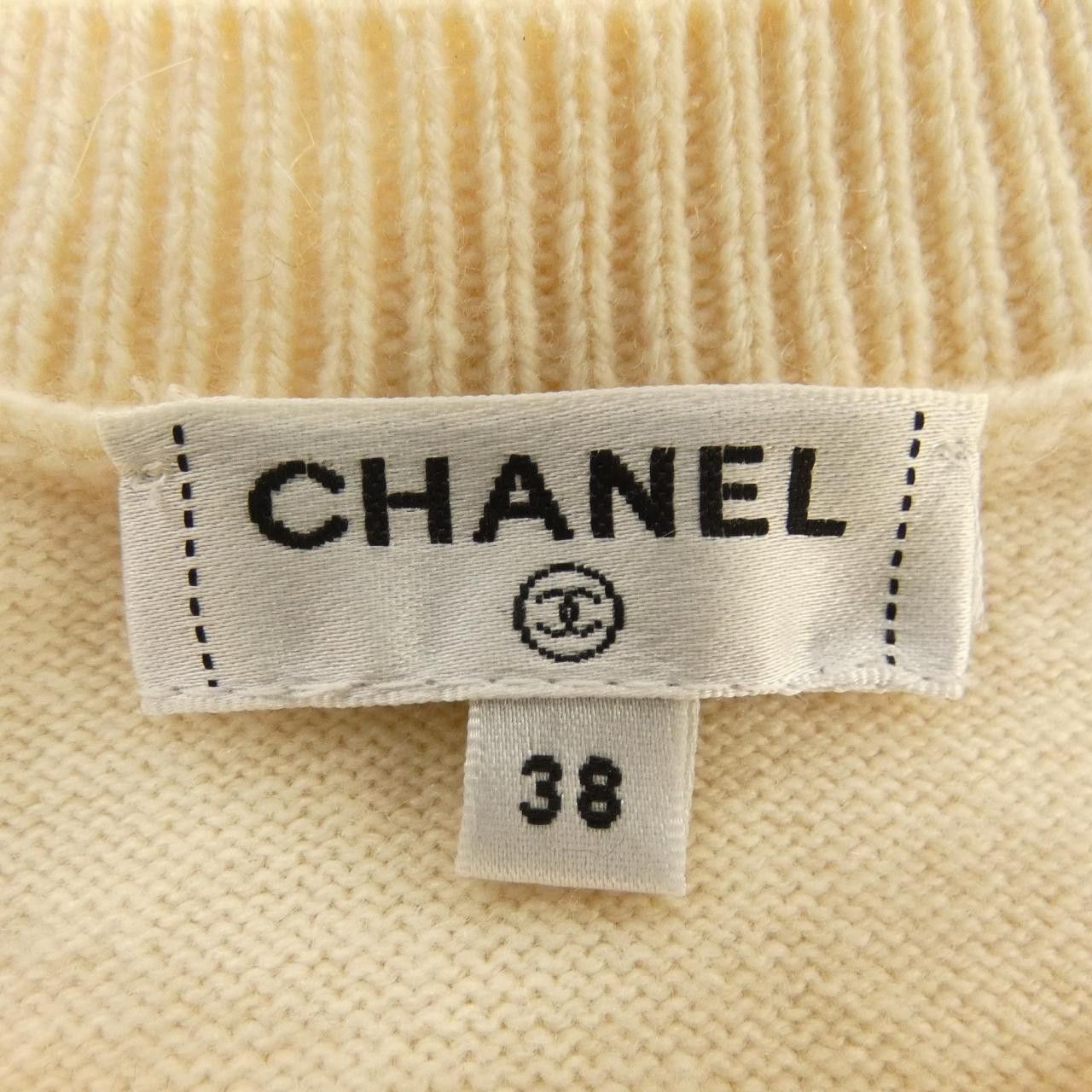 Chanel Chanel Chanel P60510K46043 Cashmere Knit Others Tops P60510K46043 DUTY FREE for USA Size ONE SIZE - 5 Thumbnail