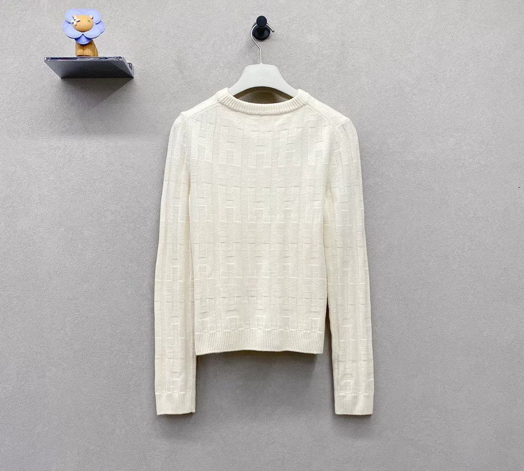 Hermes Hermes Beige Knit Sweater Size 36 Size US S / EU 44-46 / 1 - 3 Thumbnail