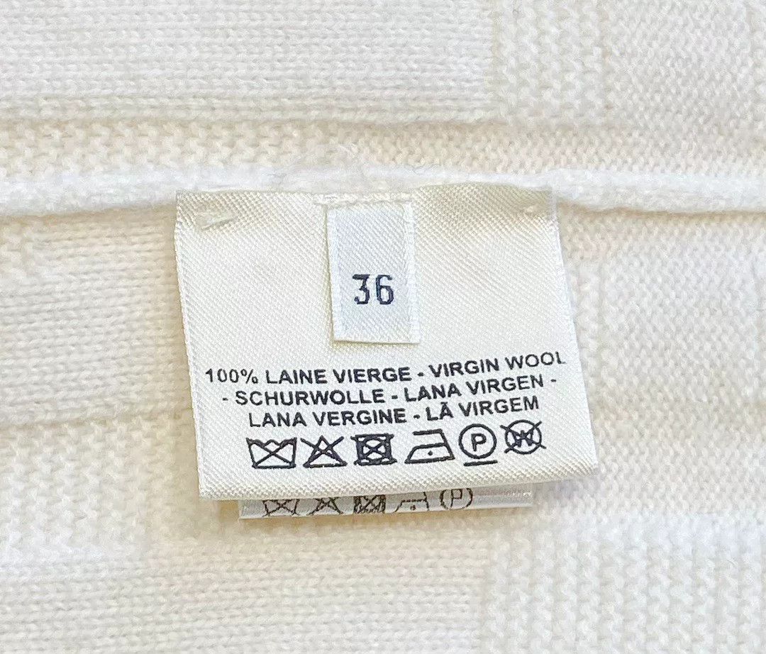 Hermes Hermes Beige Knit Sweater Size 36 Size US S / EU 44-46 / 1 - 7 Thumbnail