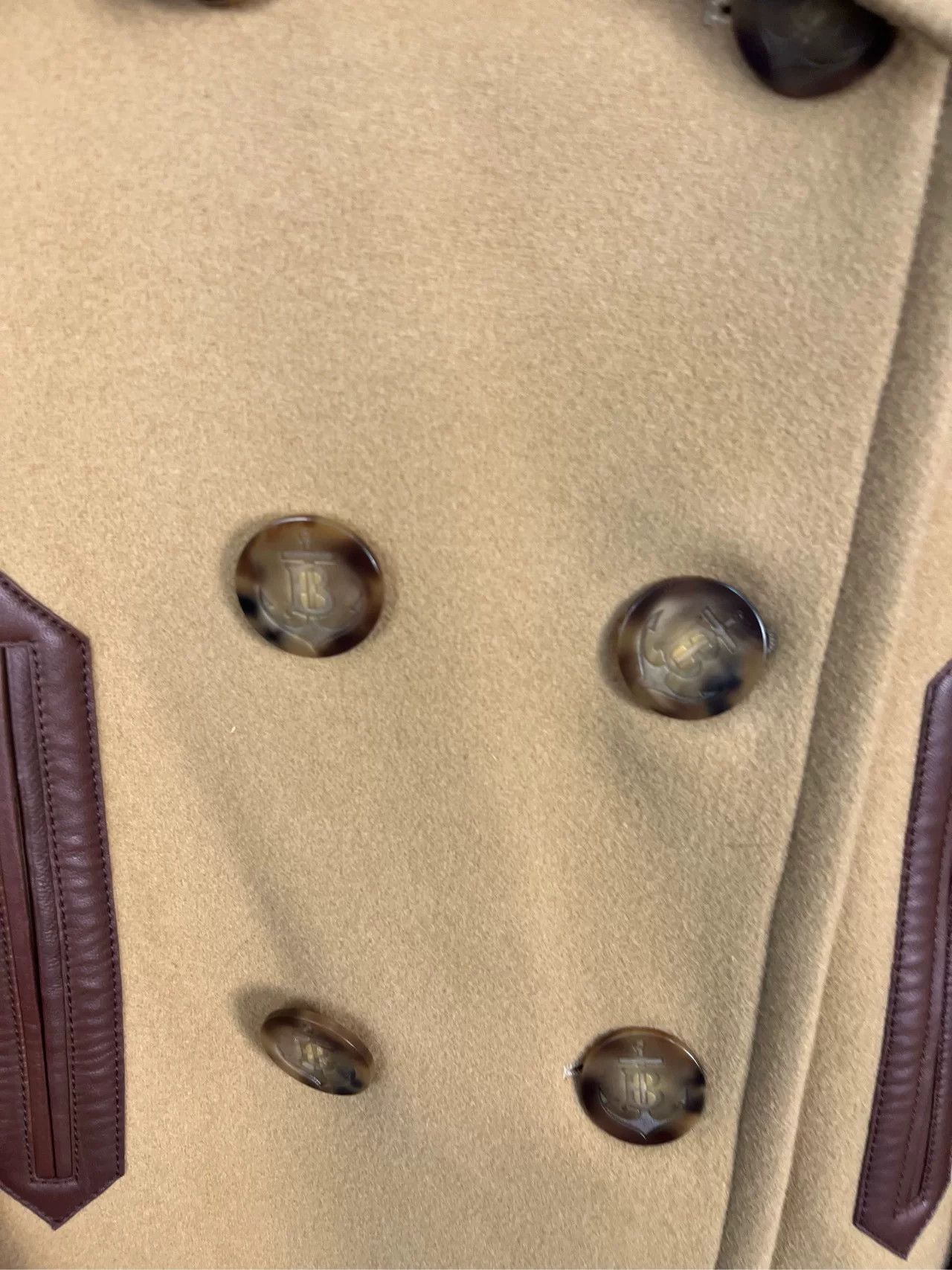 Burberry Burberry Camel Wool Blend Long Coat Size US XS / EU 42 / 0 - 3 Thumbnail