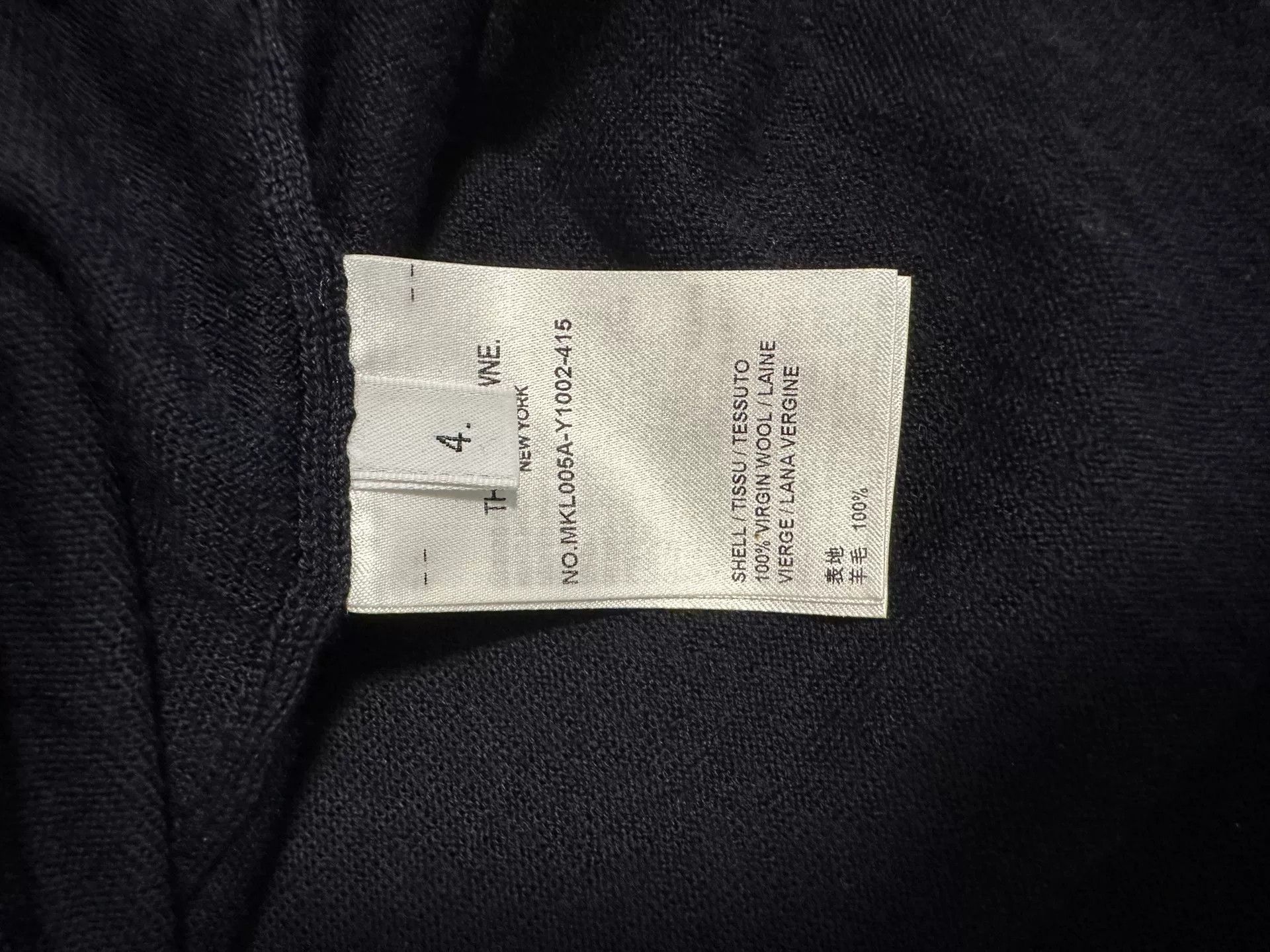 Thom Browne THOM BROWNE Men's Wool Stripe Sweater Size US M / EU 48-50 / 2 - 4 Thumbnail