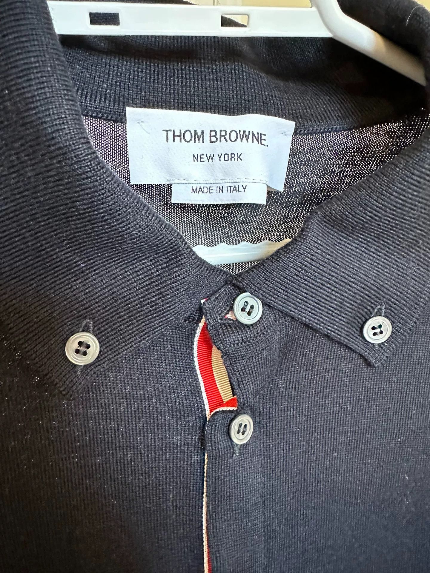 Thom Browne THOM BROWNE Men's Wool Stripe Sweater Size US M / EU 48-50 / 2 - 3 Thumbnail