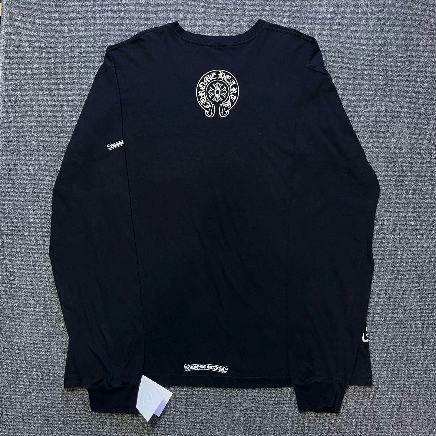 Chrome Hearts chrome hearts black long sleeve t-shirt Size US XXL / EU 58 / 5 - 2 Thumbnail