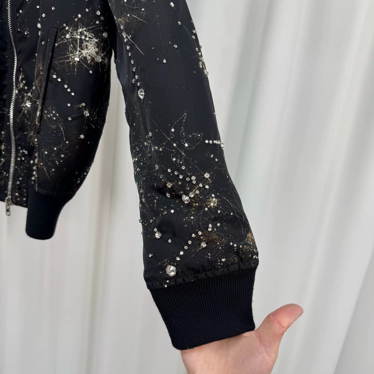 Givenchy Starry Diamond Zip Jacket