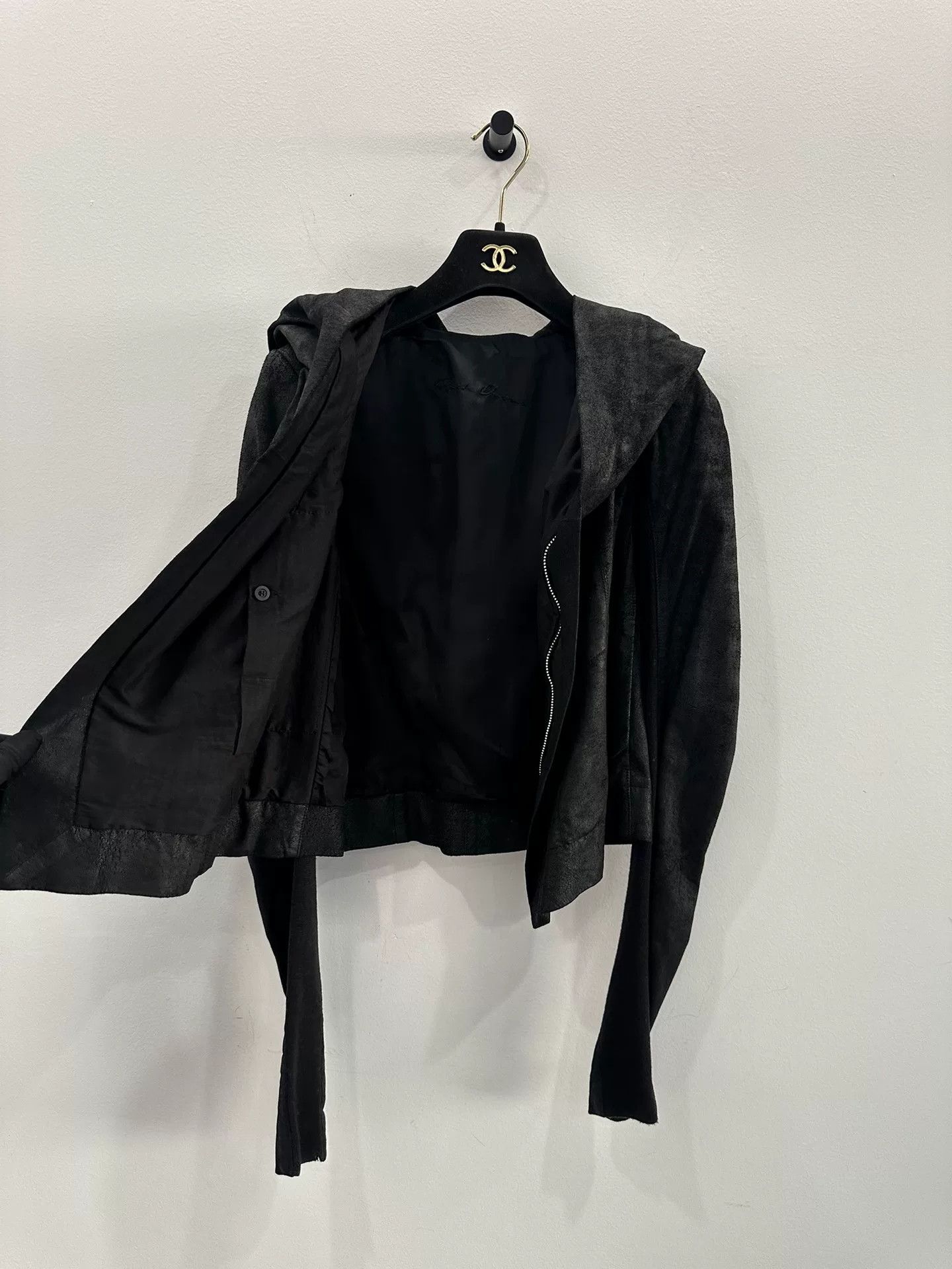 Rick Owens Rick Owens Black Leather Jacket Size US S / EU 44-46 / 1 - 3 Thumbnail
