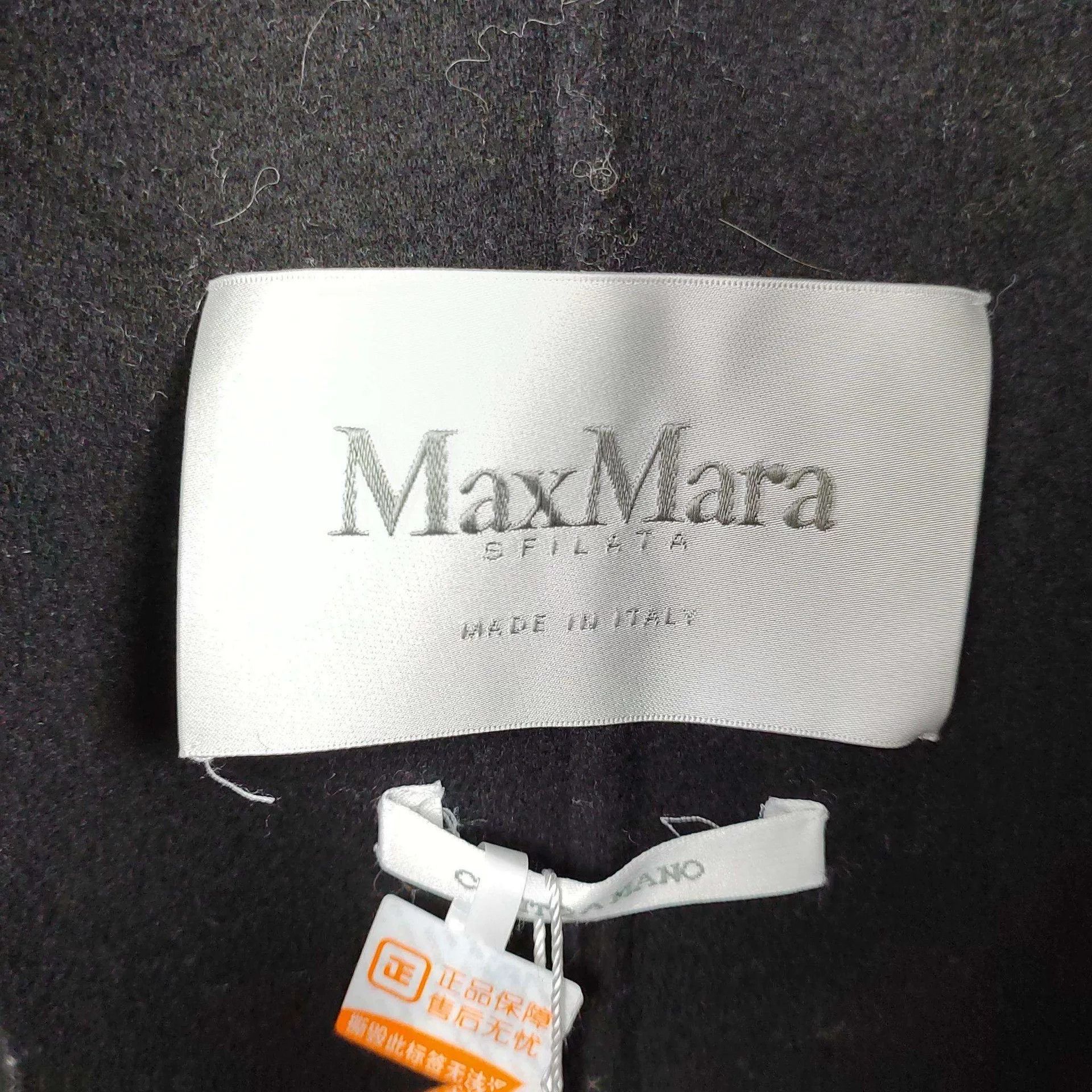 Max Mara MaxMara Black Coat Size 160 Size US XS / EU 42 / 0 - 5 Thumbnail