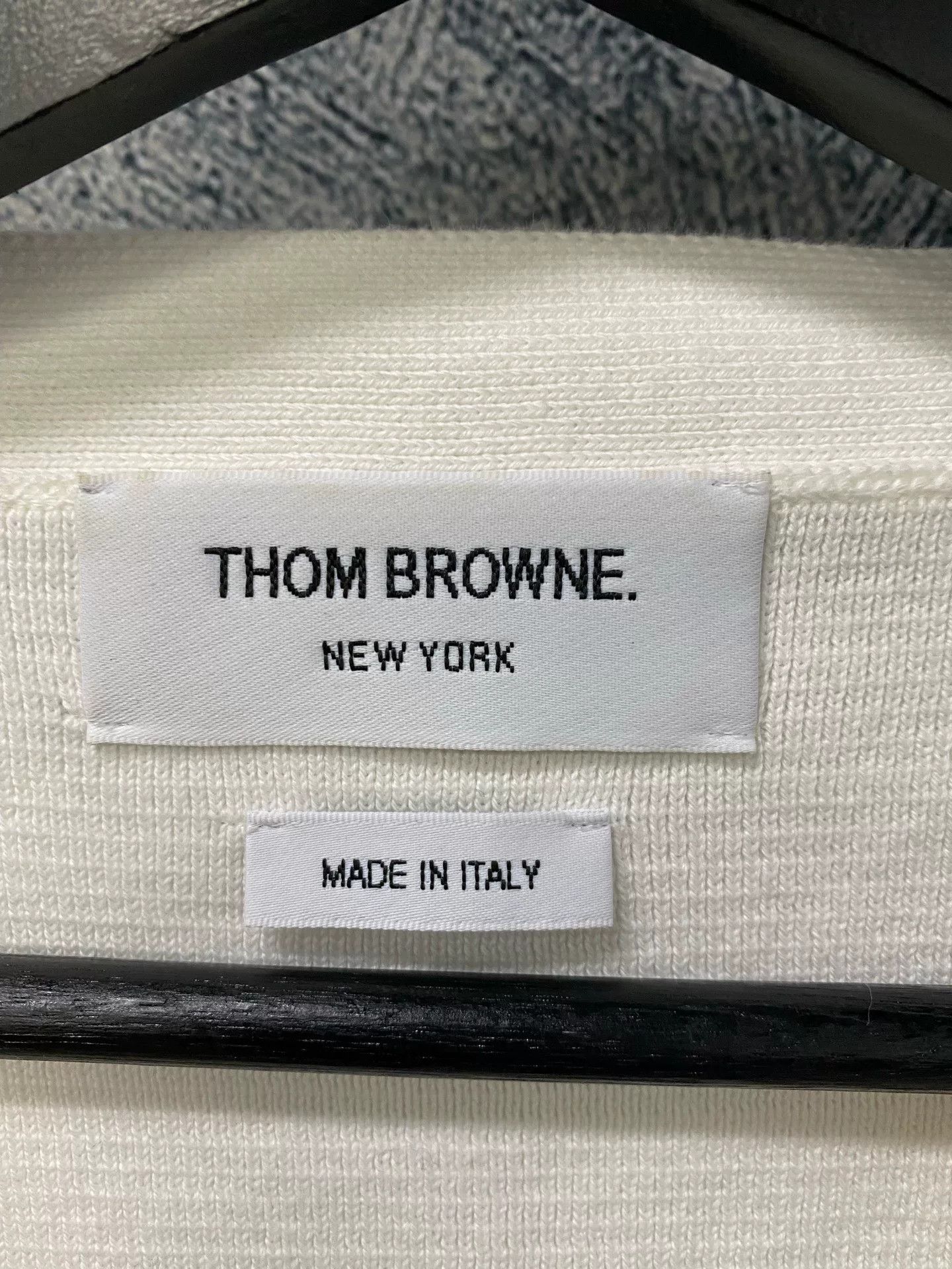 Thom Browne THOM BROWNE Logo Stripe Cardigan Sweater Size US M / EU 48-50 / 2 - 4 Thumbnail