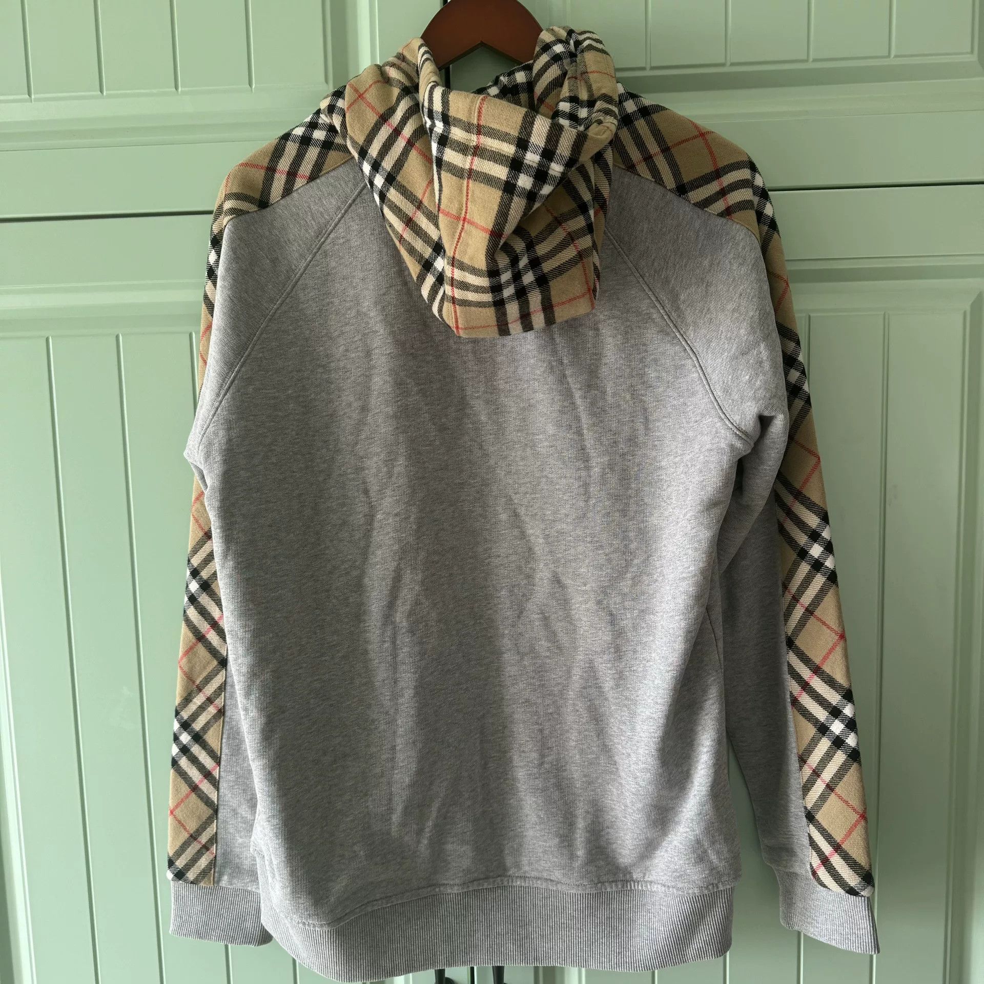 Burberry Burberry Gray Check Hoodie Jacket Size US S / EU 44-46 / 1 - 2 Thumbnail