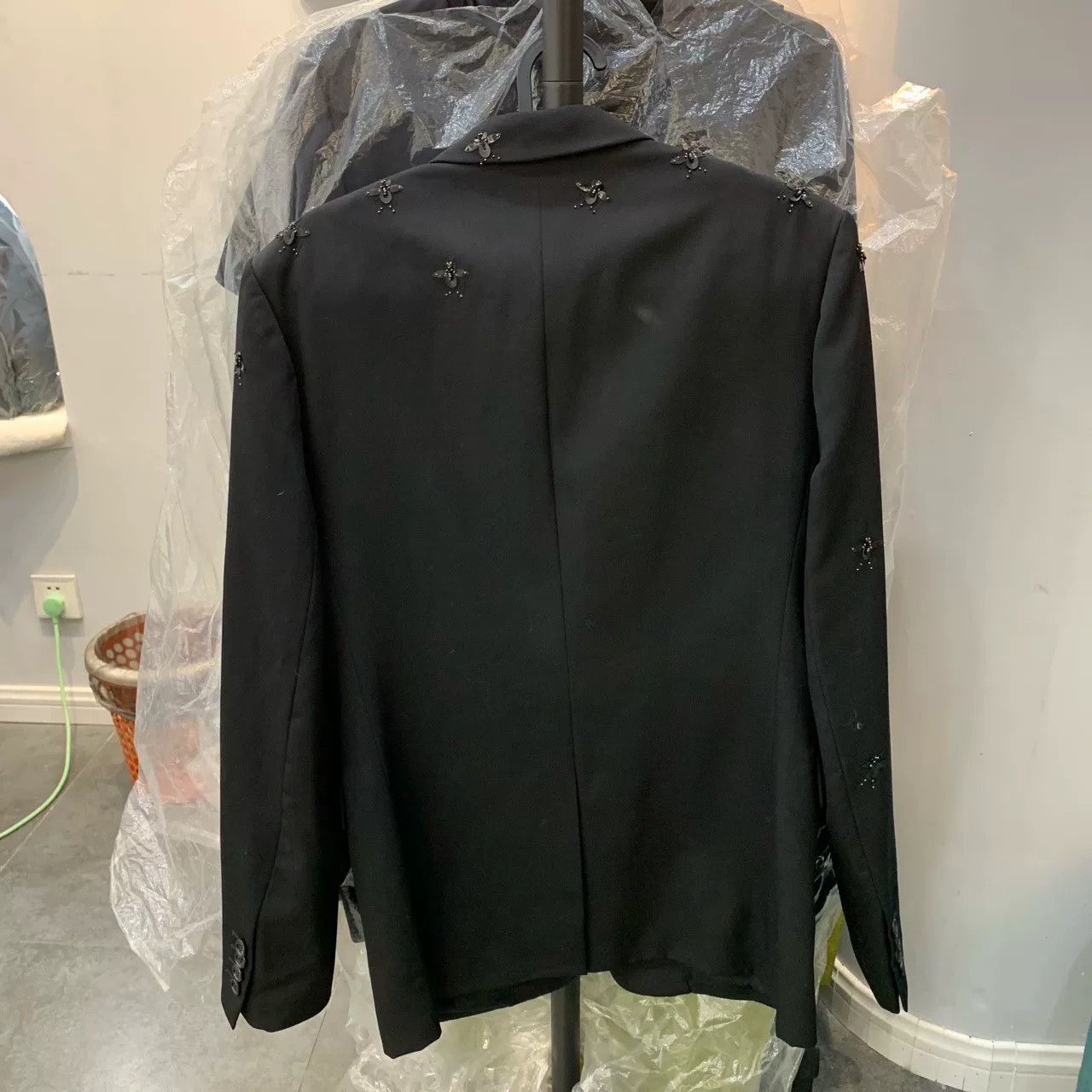 Dior Dior Bee Embroidered Suit Jacket Size US S / EU 44-46 / 1 - 2 Thumbnail