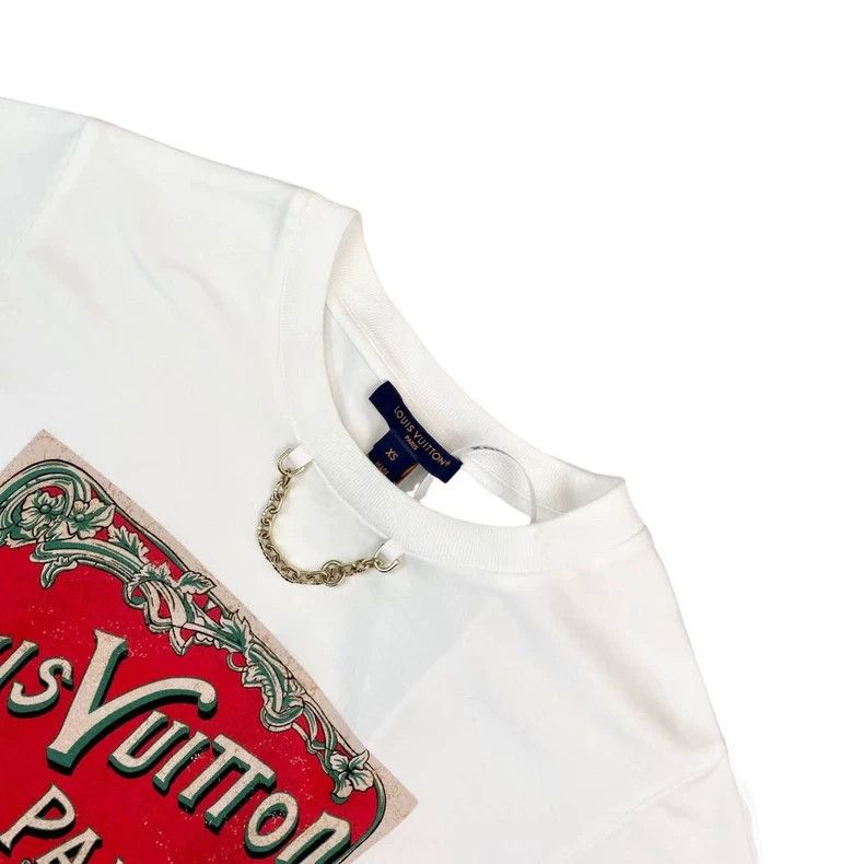 Louis Vuitton Louis Vuitton 24SS Logo Print Cotton Tee Size US XS / EU 42 / 0 - 3 Thumbnail