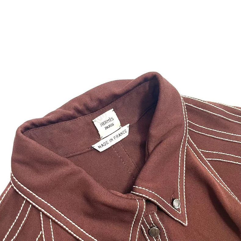 Hermes Hermes Jean Paul Gaultier Period Dress Size US 38 / EU 54 - 5 Thumbnail