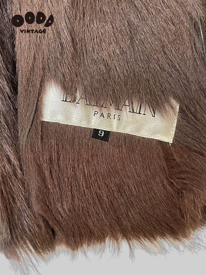 Balmain Balmain 80S Grunge Shearling Jacket Size US M / EU 48-50 / 2 - 9 Thumbnail