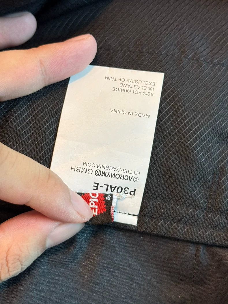 Acronym Acronym P30AL-E Cargo Pants Size US 30 / EU 46 - 4 Thumbnail