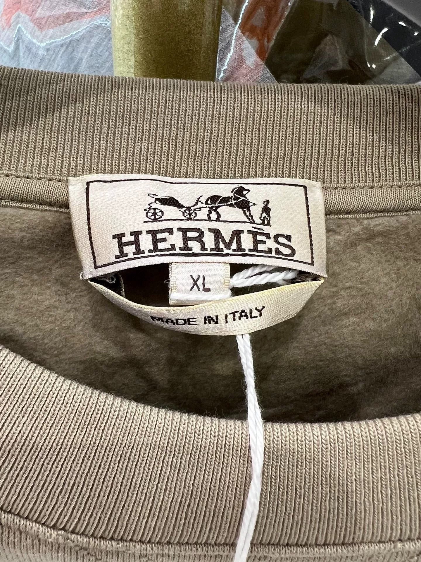 Hermes Hermes Men's Round Neck Sweatshirt XL Size US XL / EU 56 / 4 - 4 Thumbnail
