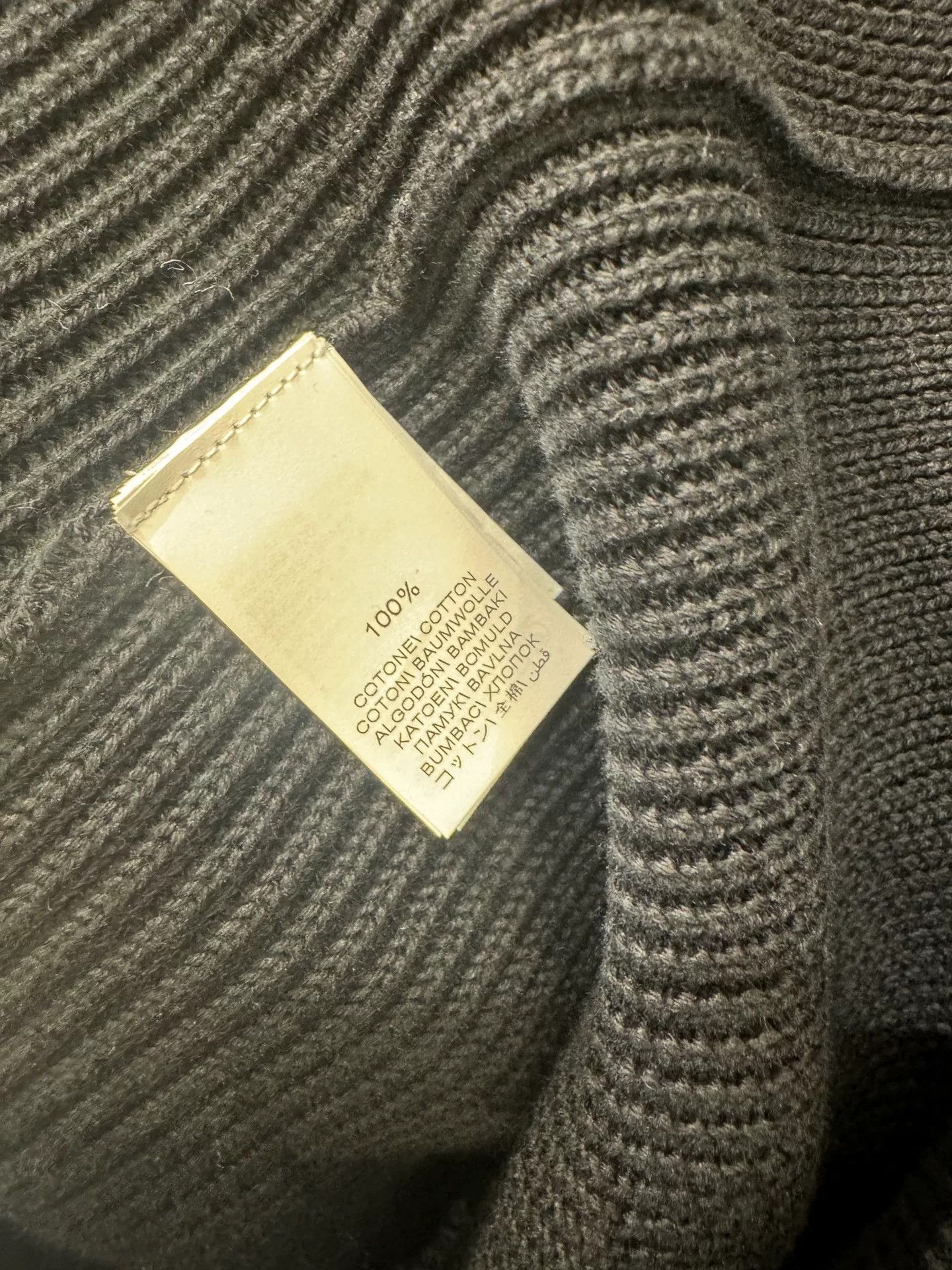 Brunello Cucinelli Brunello Cucinelli Black Knit Cardigan Size US M / EU 48-50 / 2 - 3 Thumbnail