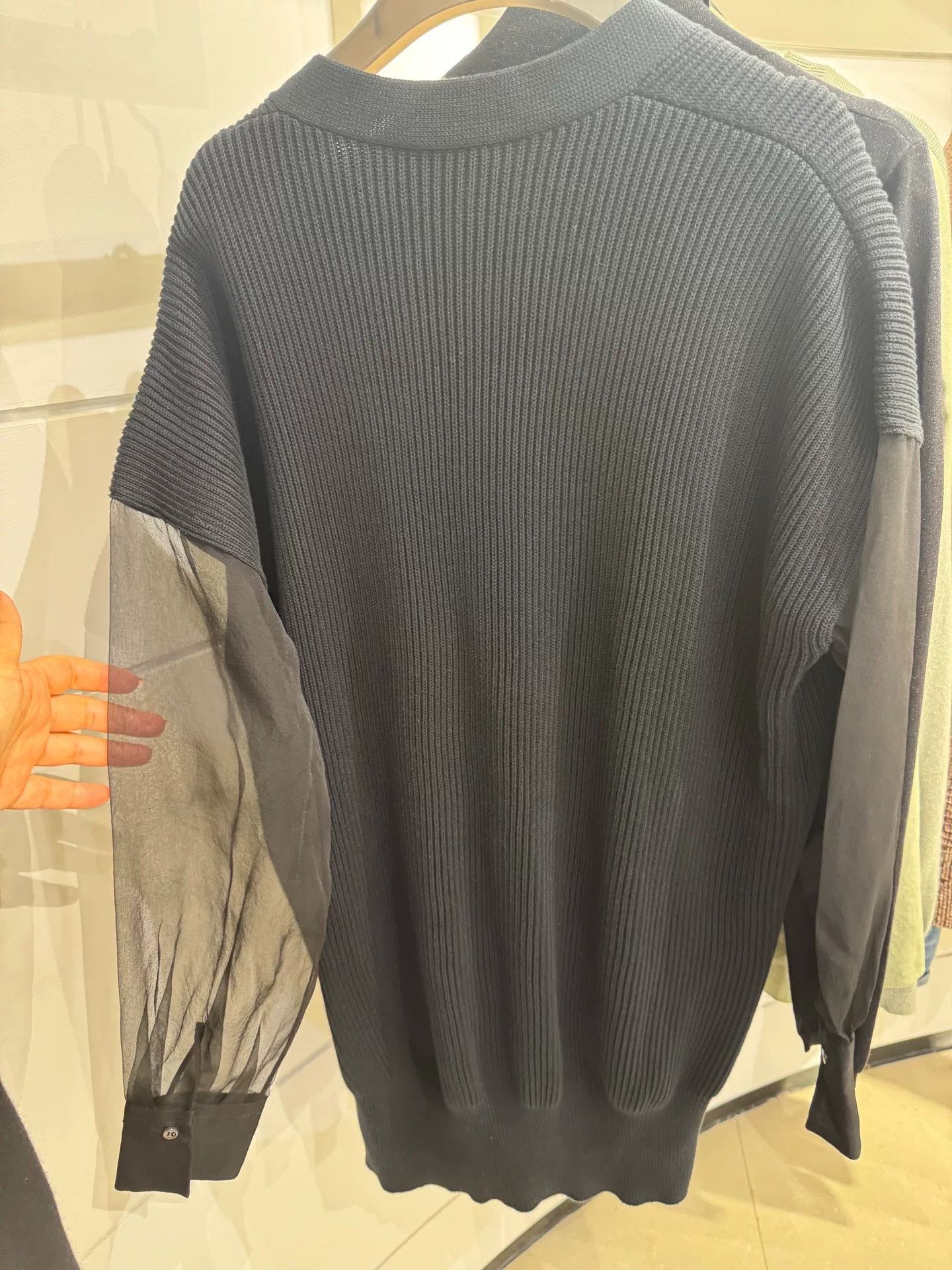Brunello Cucinelli Brunello Cucinelli Black Knit Cardigan Size US M / EU 48-50 / 2 - 4 Thumbnail