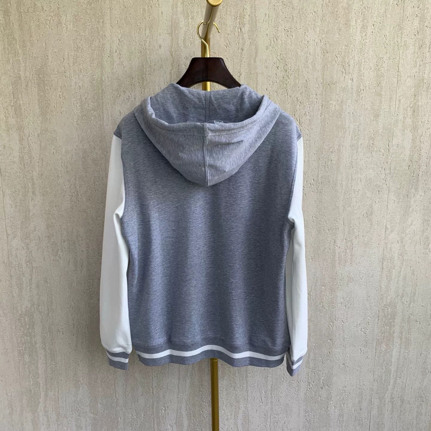 Brunello Cucinelli Brunello Cucinelli Colorblock Hooded Jacket Size US S / EU 44-46 / 1 - 2 Thumbnail