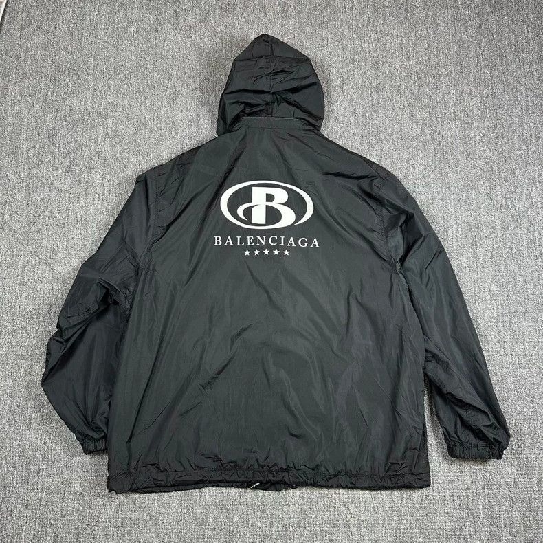 Balenciaga Balenciaga FW21 Logo Lettering Loose Jacket Size US S / EU 44-46 / 1 - 2 Thumbnail