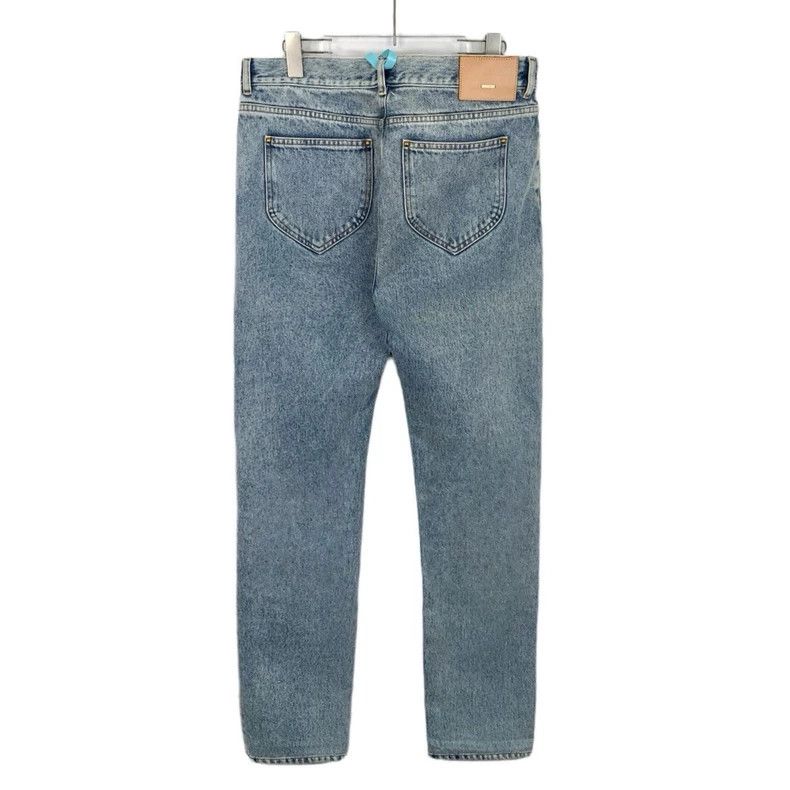 Louis Vuitton Louis Vuitton Light Blue Cotton Jeans Size US 31 - 2 Thumbnail