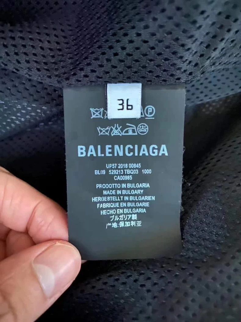 Balenciaga Balenciaga Denim Paneled Jacket Size US L / EU 52-54 / 3 - 4 Thumbnail