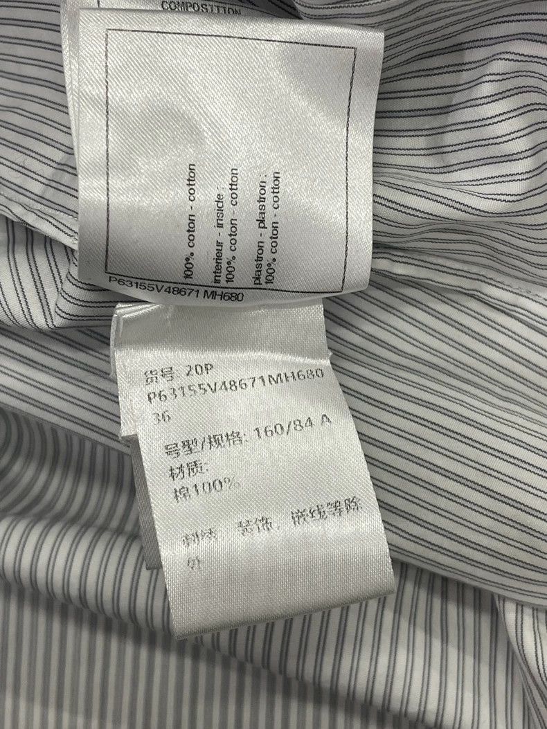 Chanel Chanel Sleeveless Striped Shirt Size US M / EU 48-50 / 2 - 6 Thumbnail