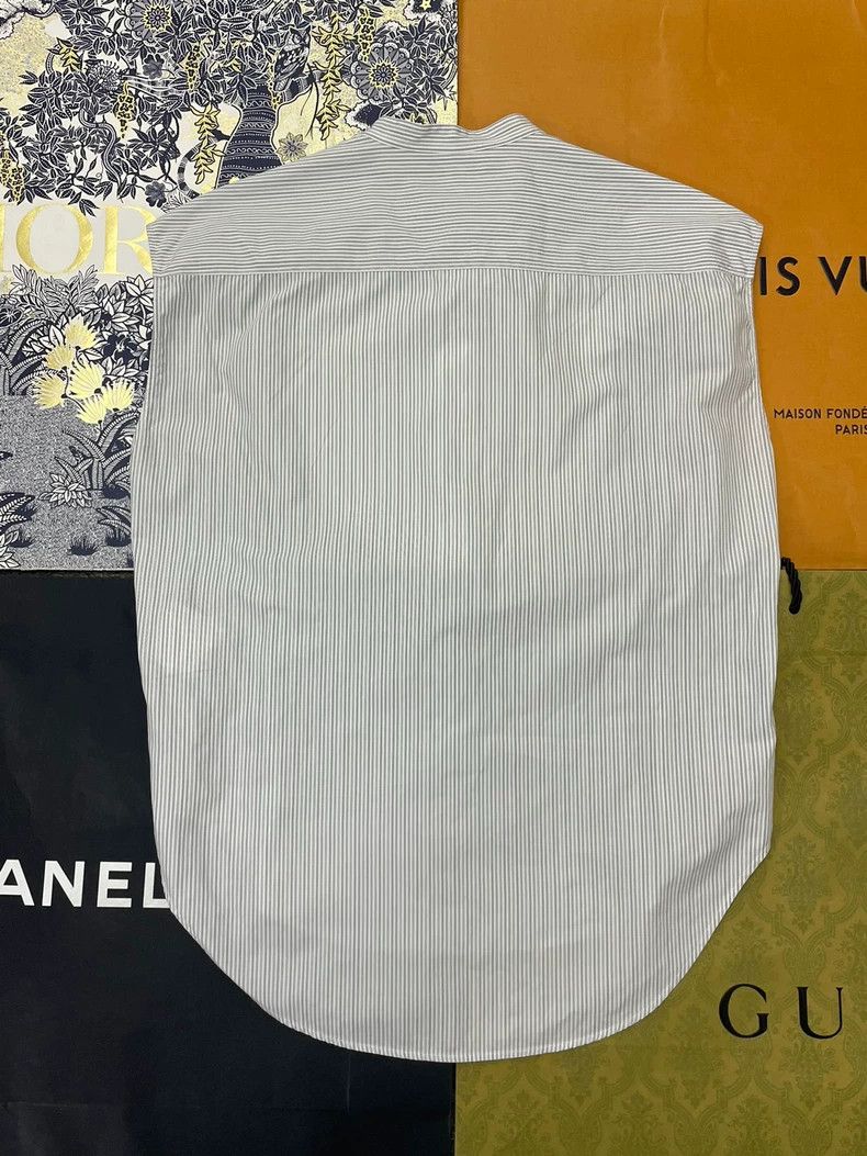 Chanel Chanel Sleeveless Striped Shirt Size US M / EU 48-50 / 2 - 3 Thumbnail