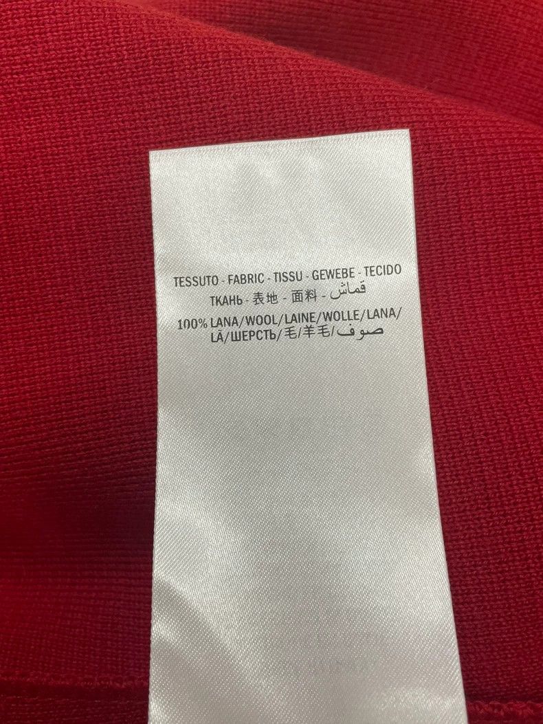 Gucci Gucci Red Wool Knit Coat M Size US M / EU 48-50 / 2 - 6 Thumbnail
