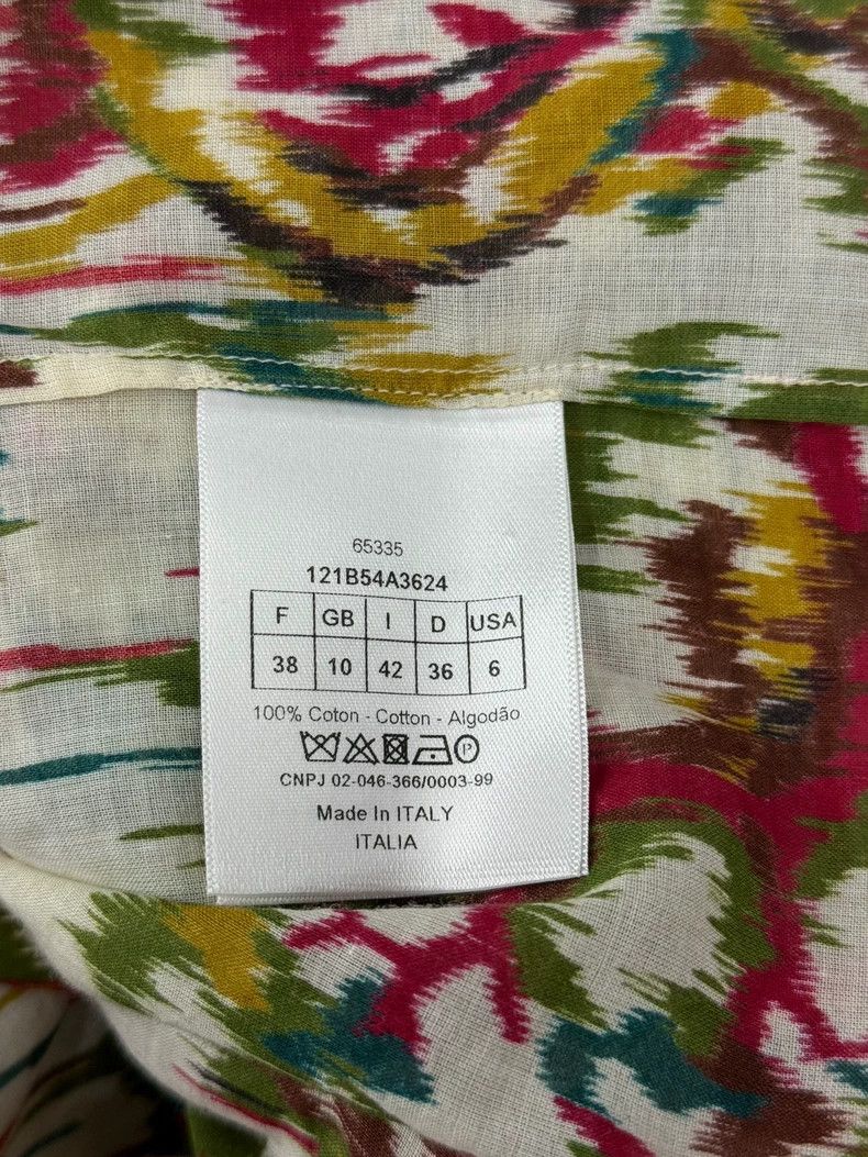 Dior Dior Colorful Printed Long Shirt Size US M / EU 48-50 / 2 - 5 Thumbnail