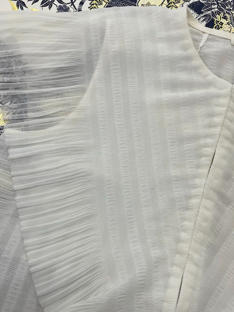 The Row The Row White Ruffled Blouse XS Size US XS / EU 42 / 0 - 2 Thumbnail