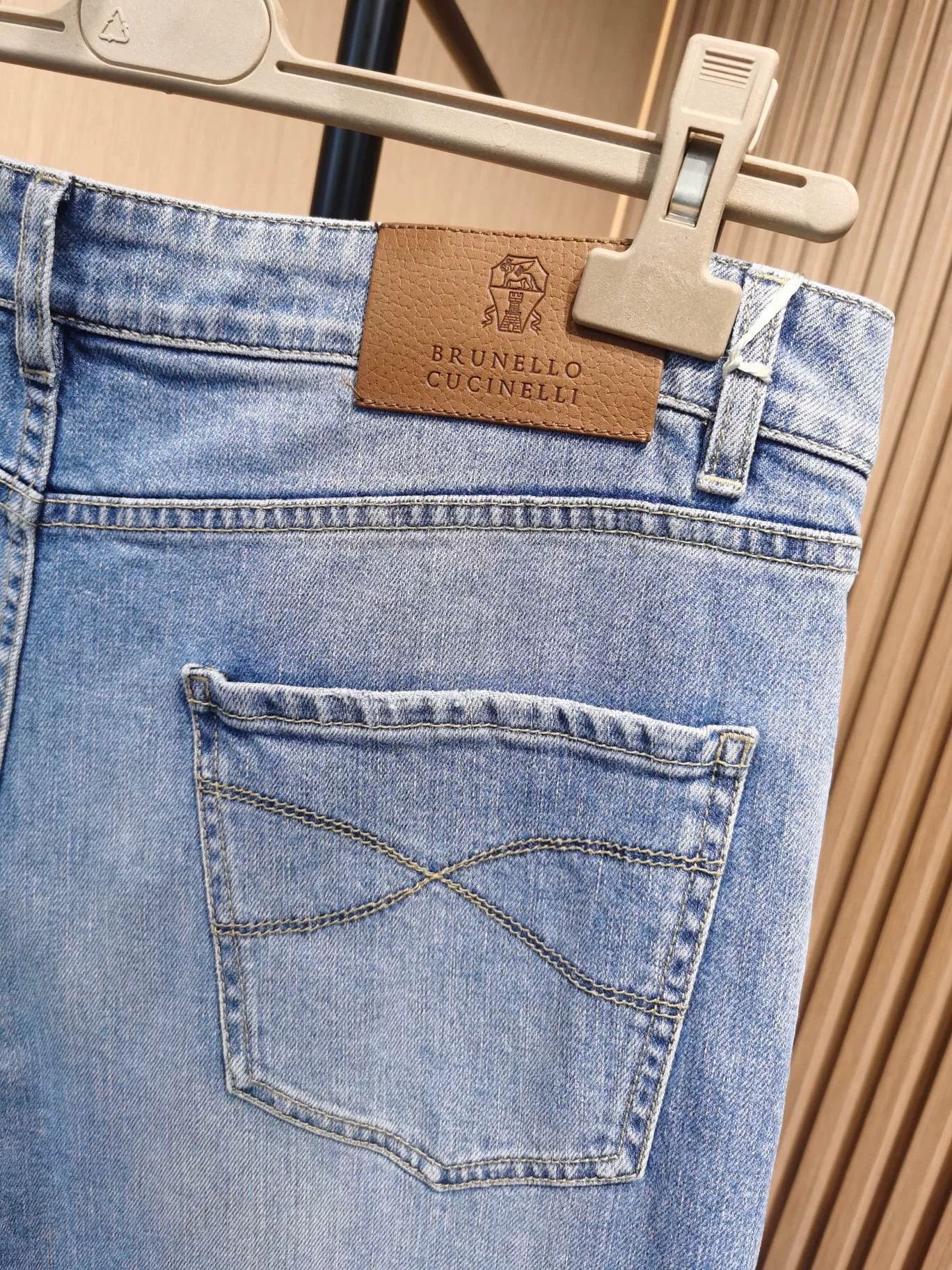 Brunello Cucinelli Brunello Cucinelli Bamboo Jeans 2024 Size US 36 / EU 52 - 7 Thumbnail