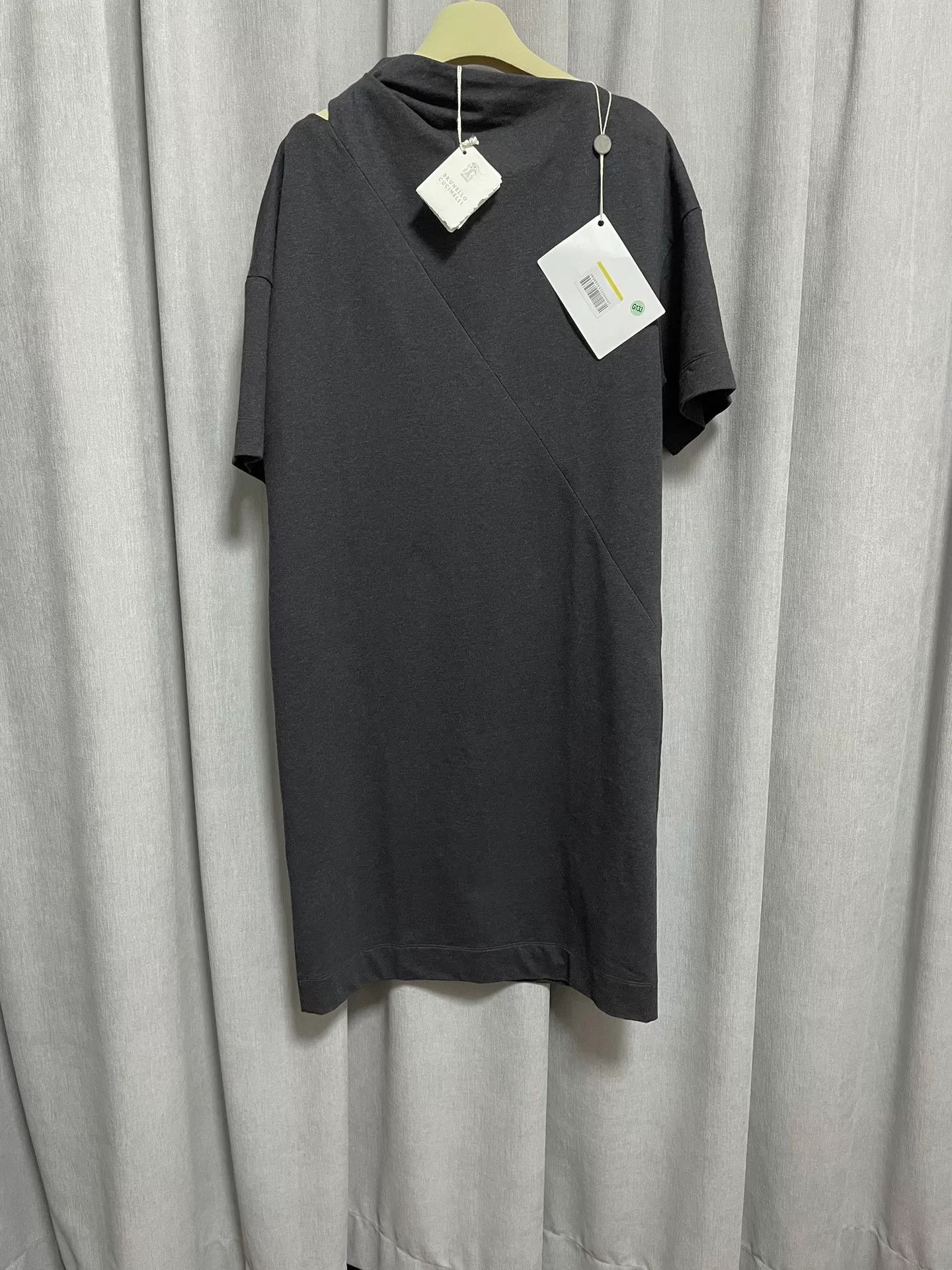 Brunello Cucinelli Brunello Cucinelli Beaded Shoulder Dress Size M / US 6-8 / IT 42-44 - 4 Thumbnail