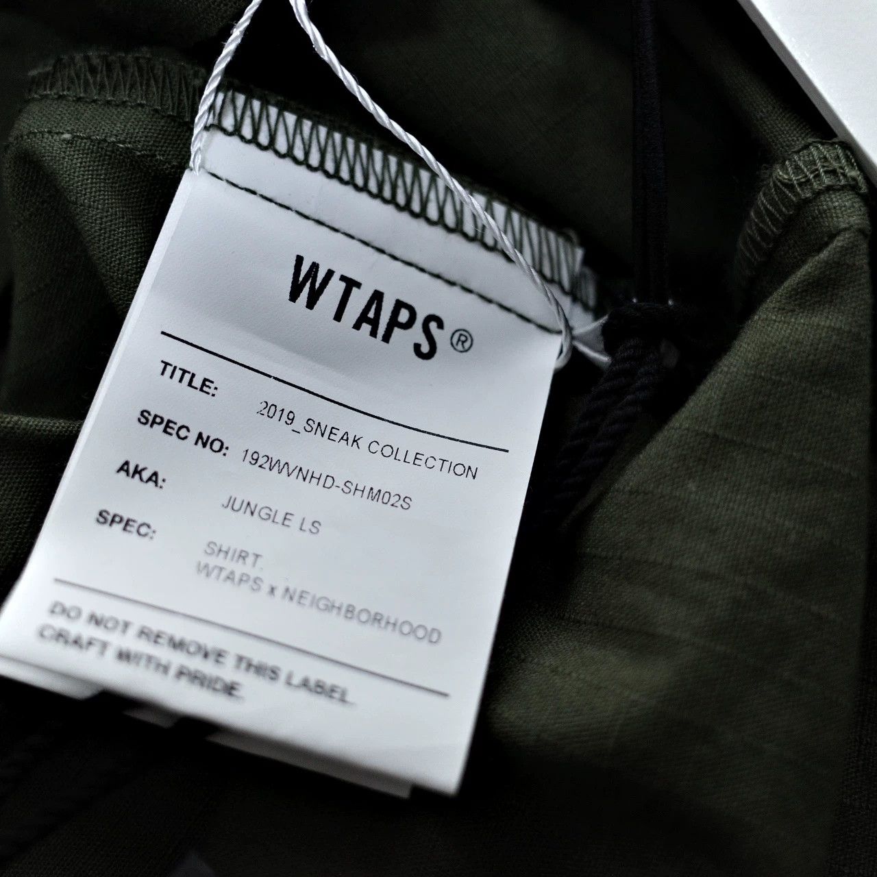 Wtaps WTAPS x NEIGHBORHOOD collaborative shirt jacket Size US S / EU 44-46 / 1 - 7 Thumbnail