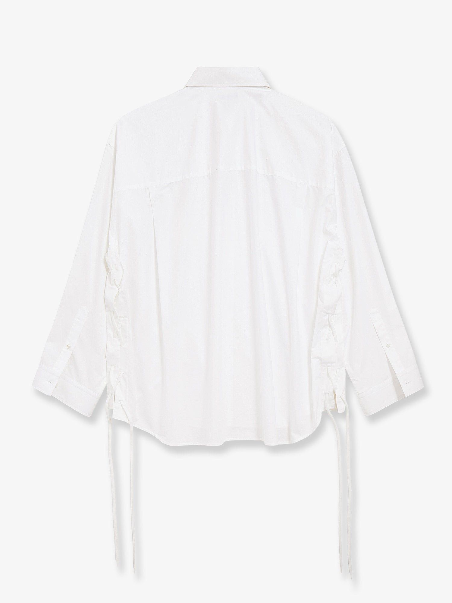 Balenciaga Balenciaga Lace-Up cotton shirt Tag Size FR 36 Women - USA Tariffs Included Size XS / US 0-2 / IT 36-38 - 2 Thumbnail