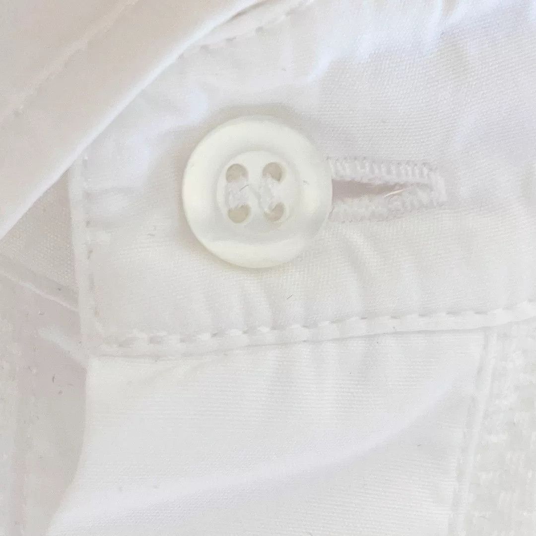 Dior christian dior embroidery white loose shirt Size US M / EU 48-50 / 2 - 5 Thumbnail