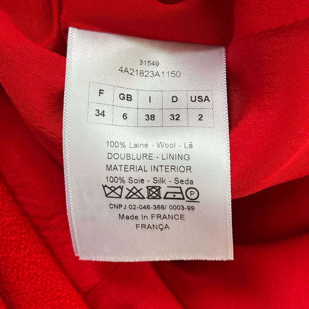 Dior dior silk wool long coat size xxsmall Size US XXS / EU 40 - 7 Thumbnail