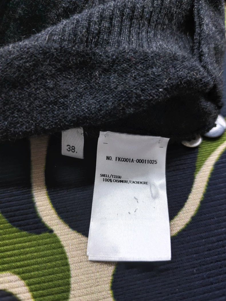 Thom Browne Thom Browne Gray Cashmere Cardigan Size US M / EU 48-50 / 2 - 5 Thumbnail