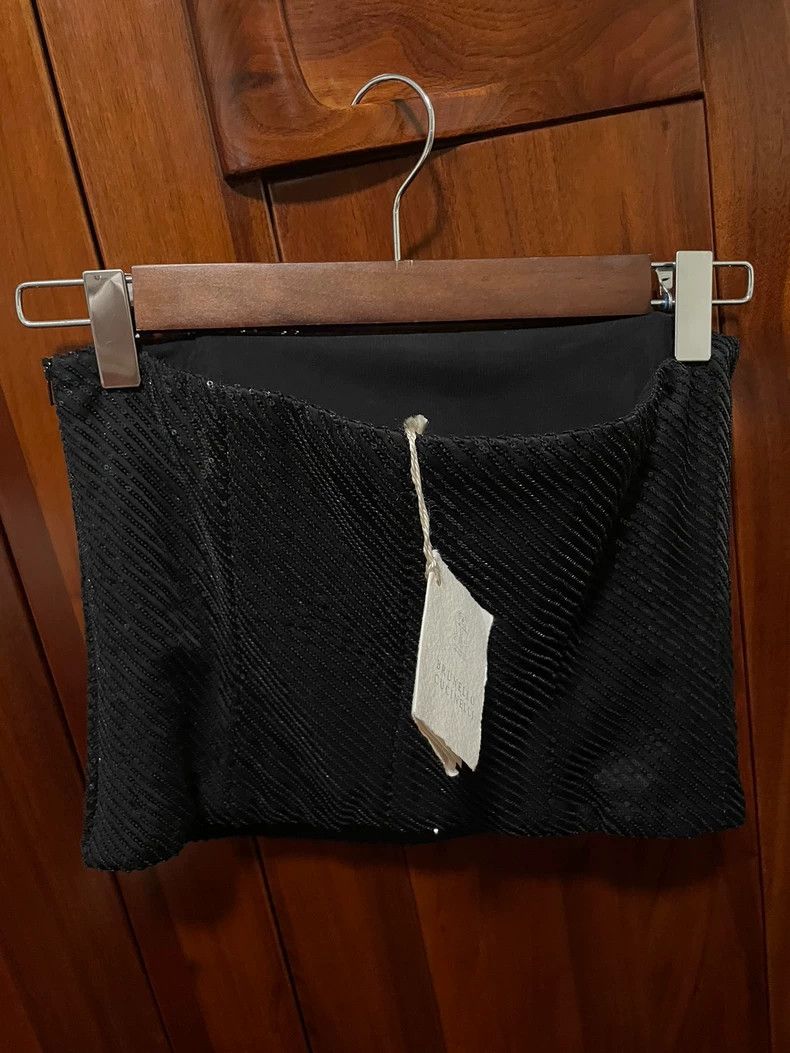 Brunello Cucinelli Brunello Cucinelli Sequin Strapless Top Size US S / EU 44-46 / 1 - 3 Thumbnail