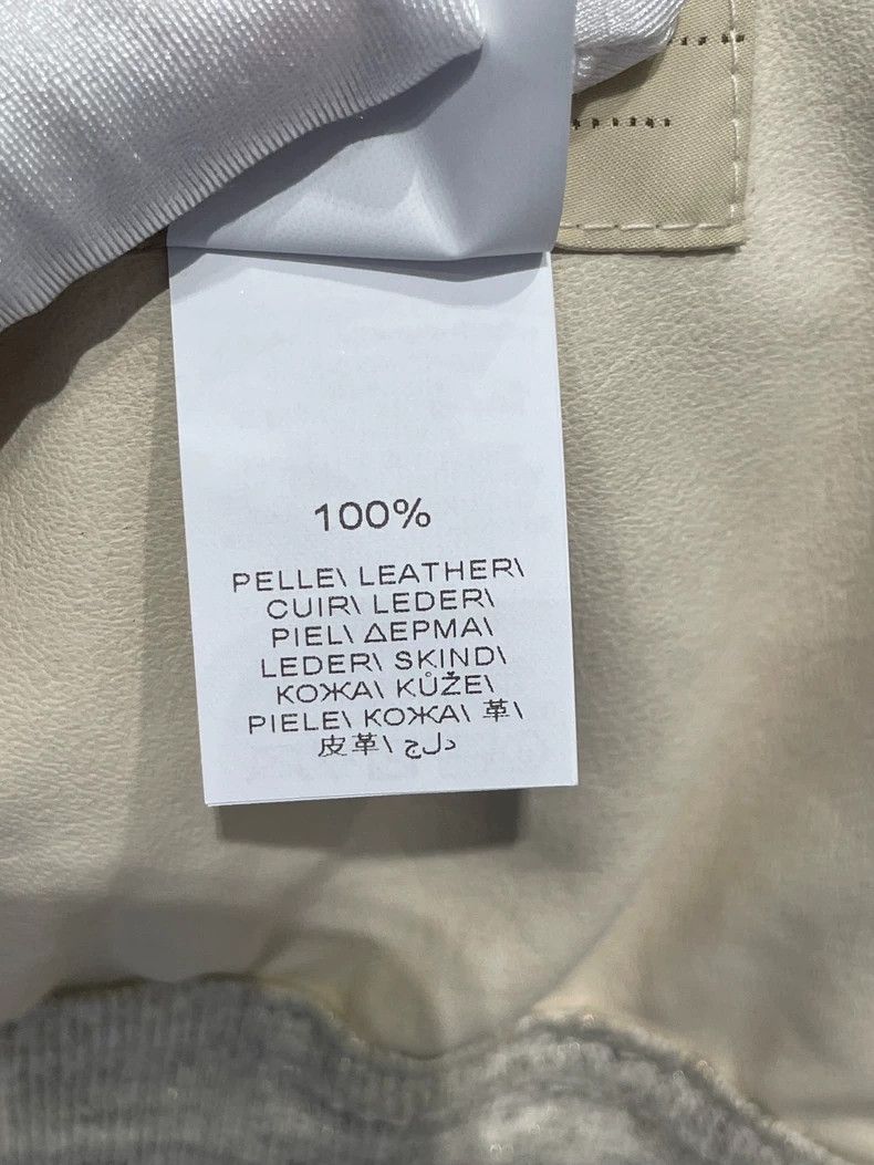 Brunello Cucinelli Brunello Cucinelli Beige Leather Jacket 46 Size US M / EU 48-50 / 2 - 4 Thumbnail