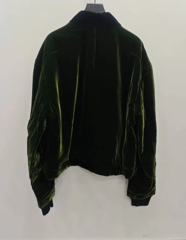 Haider Ackermann HAIDER ACKERMANN Velour Collar Jacket Size US M / EU 48-50 / 2 - 5 Thumbnail