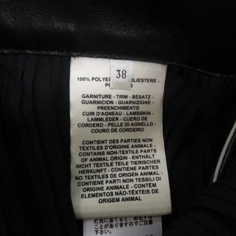 Hermes Hermes Leather Waistband Pleated Skirt Size US 38 / EU 54 - 5 Thumbnail
