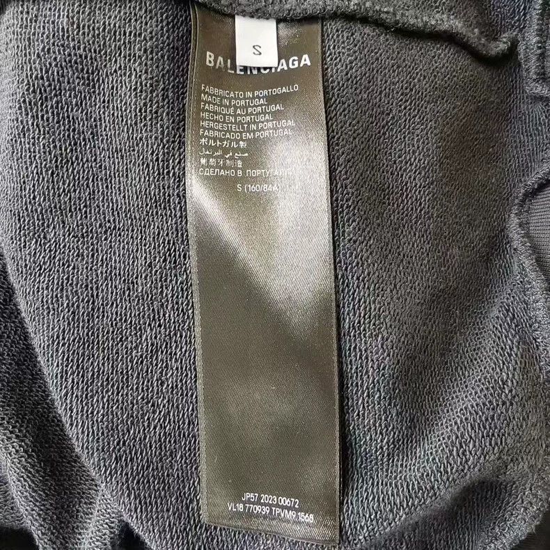 Balenciaga Balenciaga Black Flame Print Hoodie Size US S / EU 44-46 / 1 - 4 Thumbnail