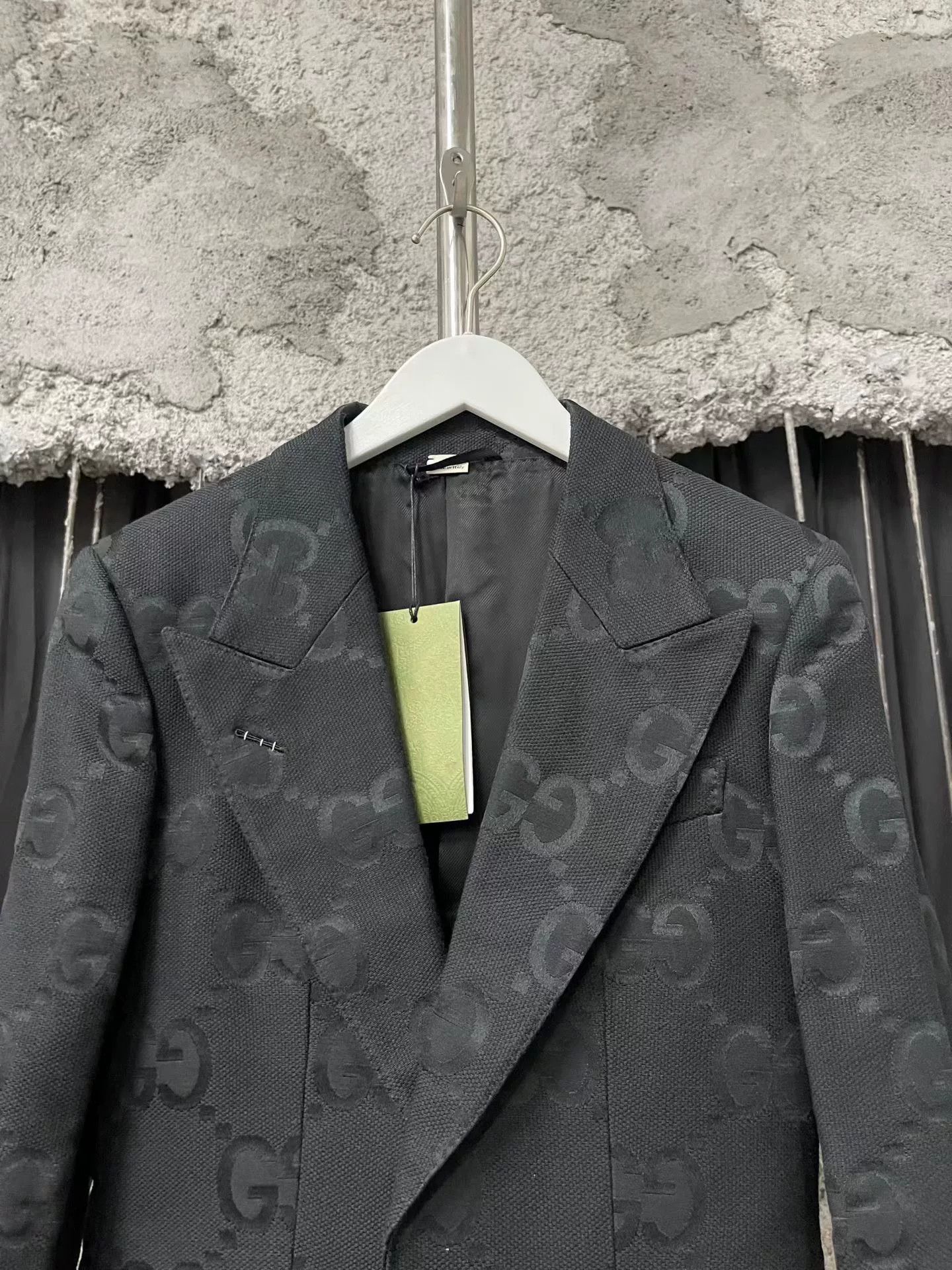 Gucci Gucci Logo Patterned Blazer Size US XS / EU 42 / 0 - 3 Thumbnail