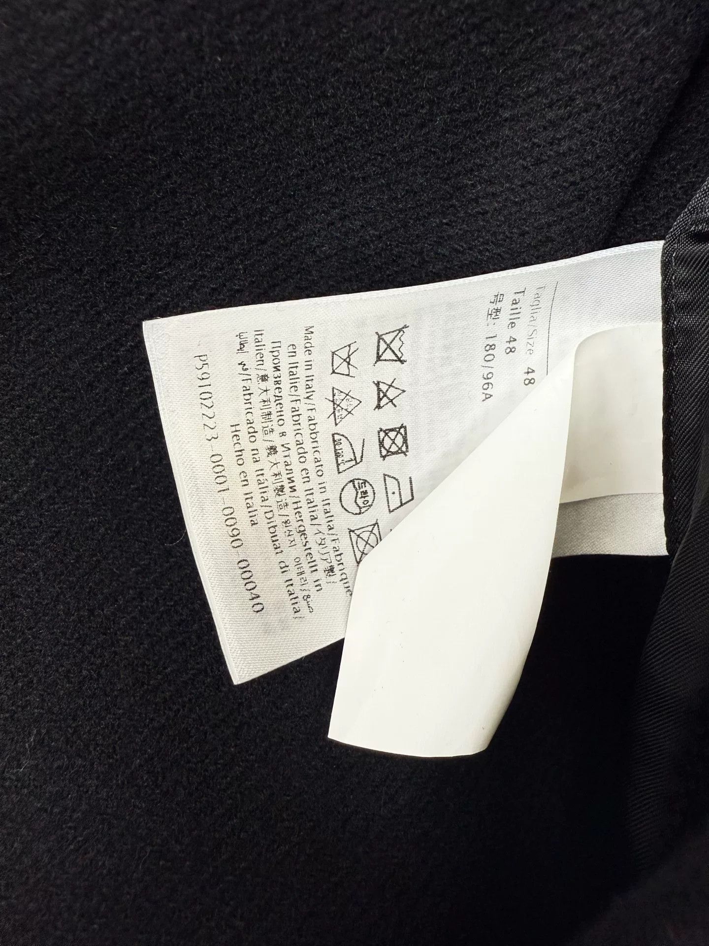Valentino VALENTINO Wool Double-Breasted Coat Size US XS / EU 42 / 0 - 8 Thumbnail