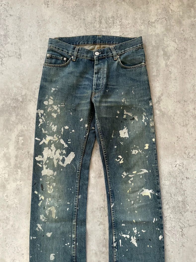 Helmut Lang Helmut Lang 1999 OG Painter Bootcut Jeans Size US 29 - 2 Thumbnail