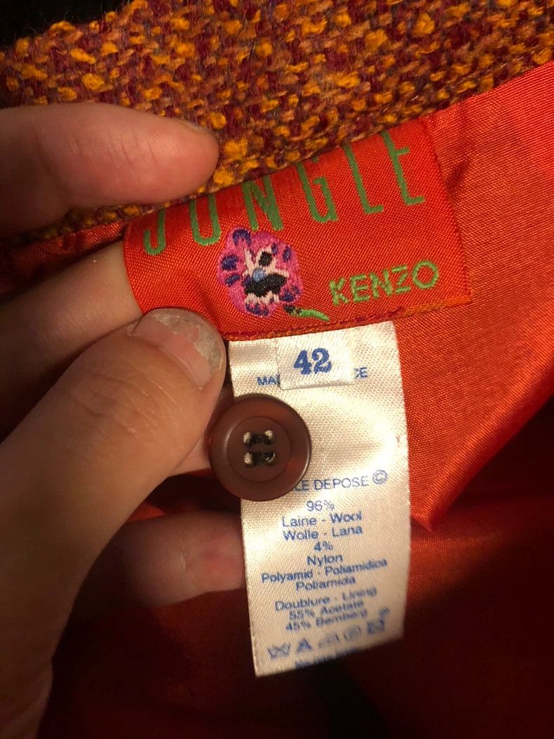 Kenzo Kenzo 80s Vintage Frog Button Suit Size US M / EU 48-50 / 2 - 8 Thumbnail